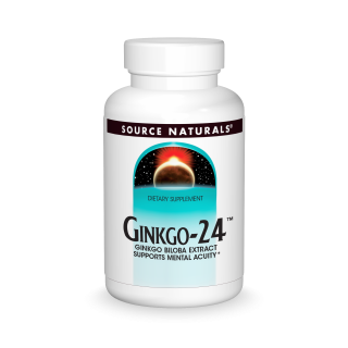 Ginkgo-24 60 mg 60 Tablets  by Source Naturals