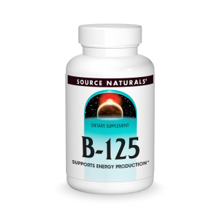 Vitamin B-125, 125mg, 180 Tablets by Source Naturals
