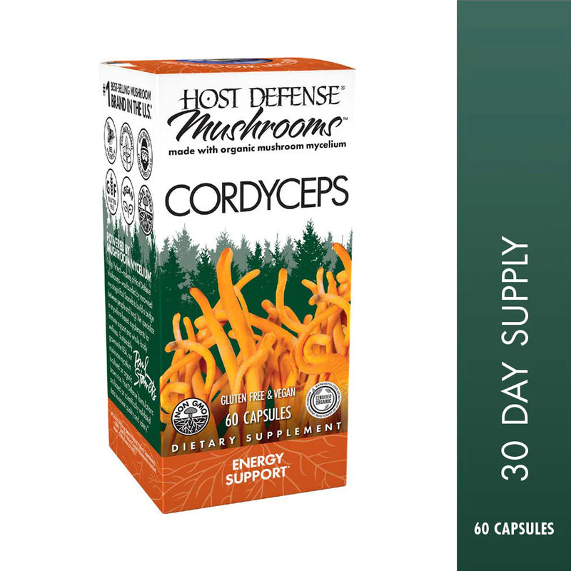 Host Defense Cordyceps 60 Vegetarian Capsules