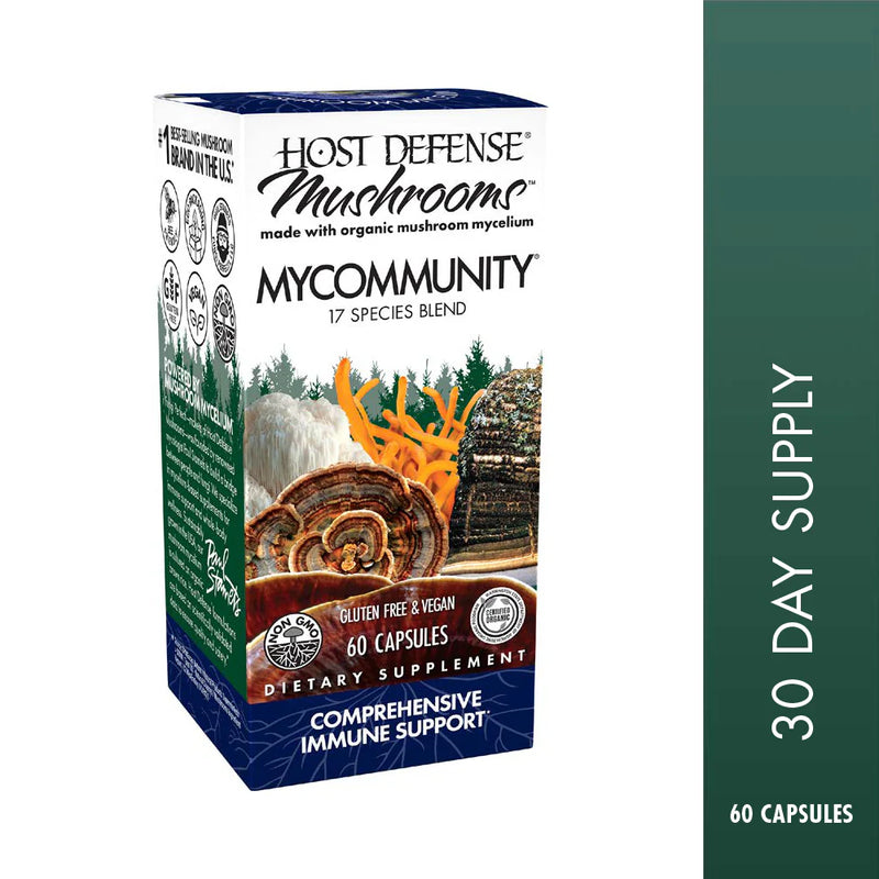 Host Defense MyCommunity 60 Vegetarian Capsules