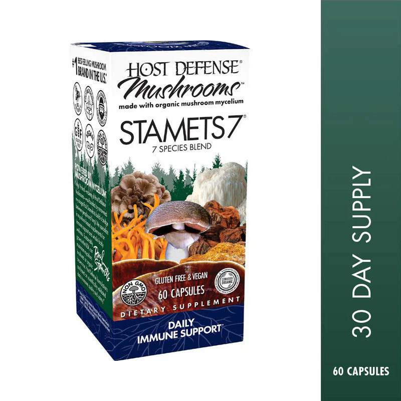 Host Defense Stamets 7 60 Vegetarian Capsules