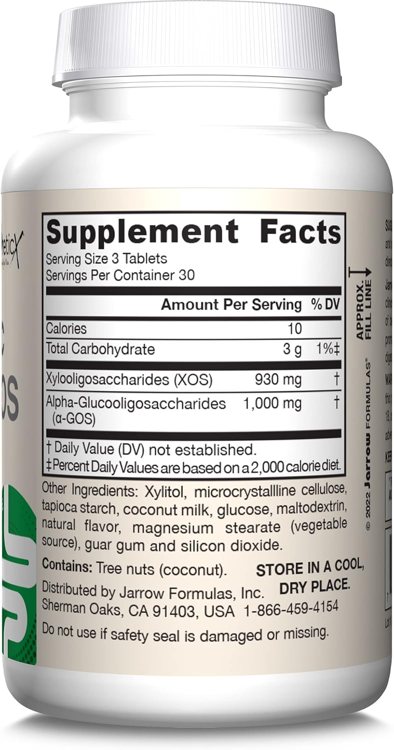 Prebiotic XOS + alpha-GOS 90 Chewable Tablets