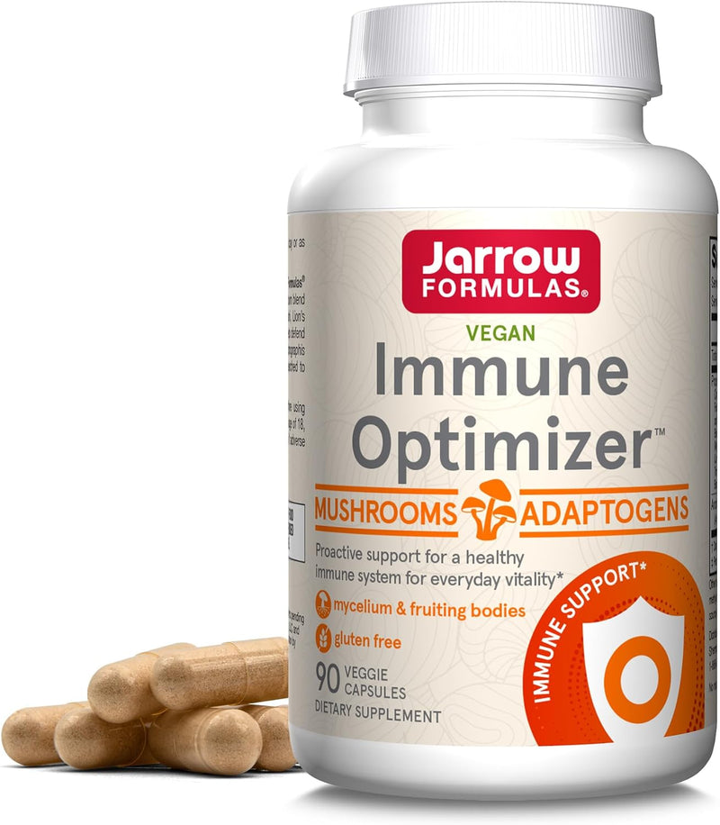 Mushroom & Adaptogens Immune Optimizer 90 Veg Caps Jarrow Formulas