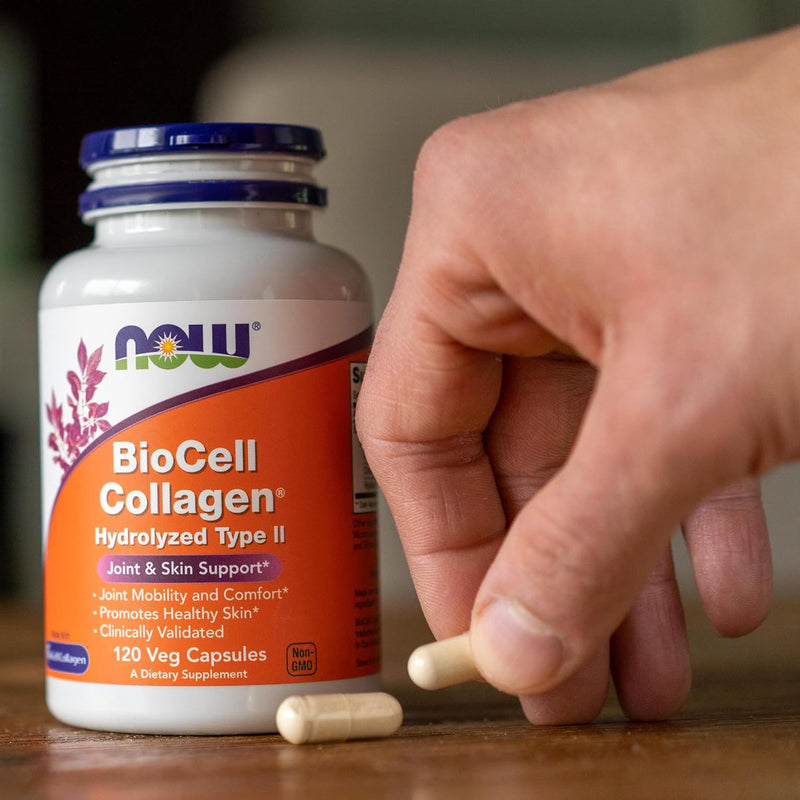 BioCell Collagen® Hydrolyzed Type II - 120 Capsules by NOW