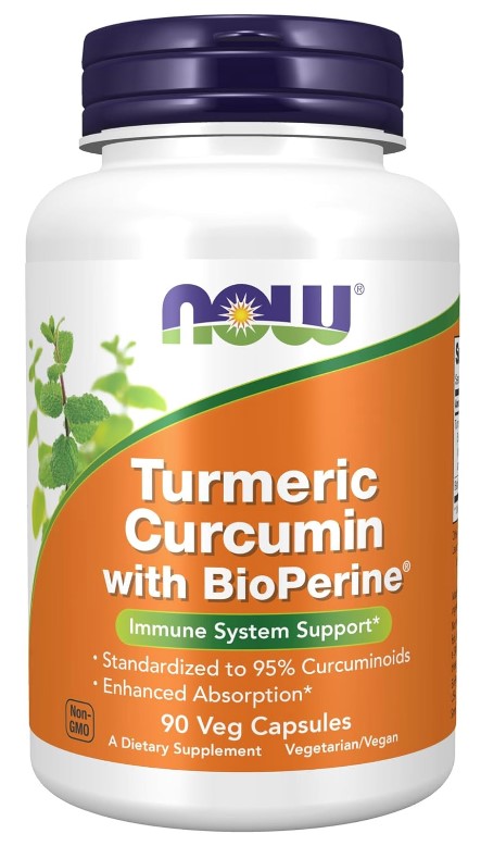 Turmeric Curcumin with BioPerine® 90Veg Capsules