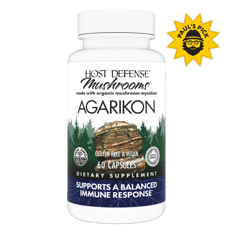 Host Defense Agarikon 60 Vegetarian Capsules