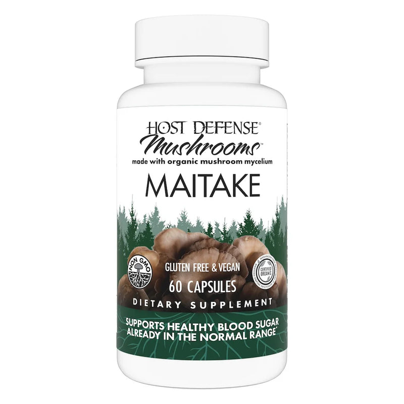 Host Defense Maitake 60 Vegetarian Capsules