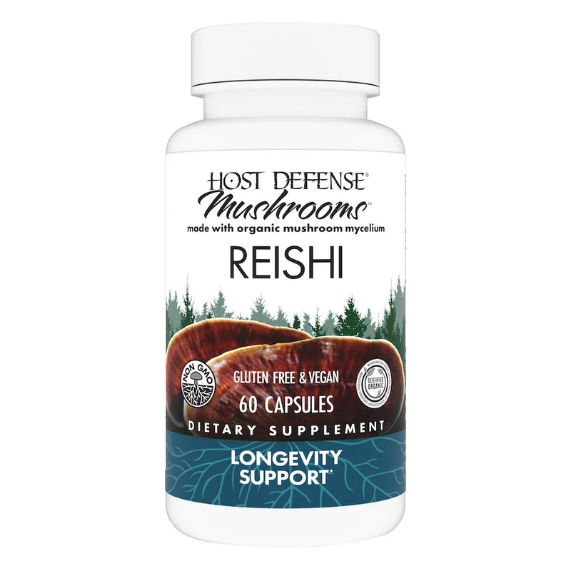 Host Defense Reishi 60 Vegetarian Capsules