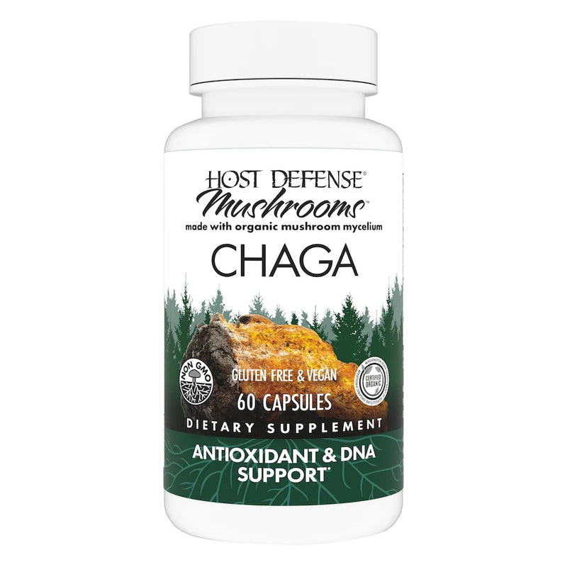 Host Defense Chaga 60 Vegetarian Capsules