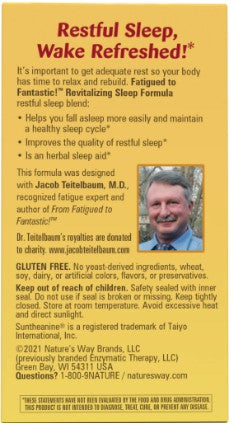 Fatigued to Fantastic Revitalizing Sleep Formula 90 Veg Capsules