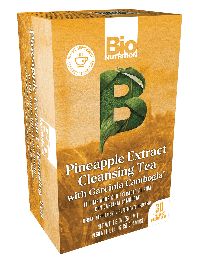 Pineapple Extract Cleansing Tea with Garcinia Cambogia 30 Tea Bags by Bio Nutrition