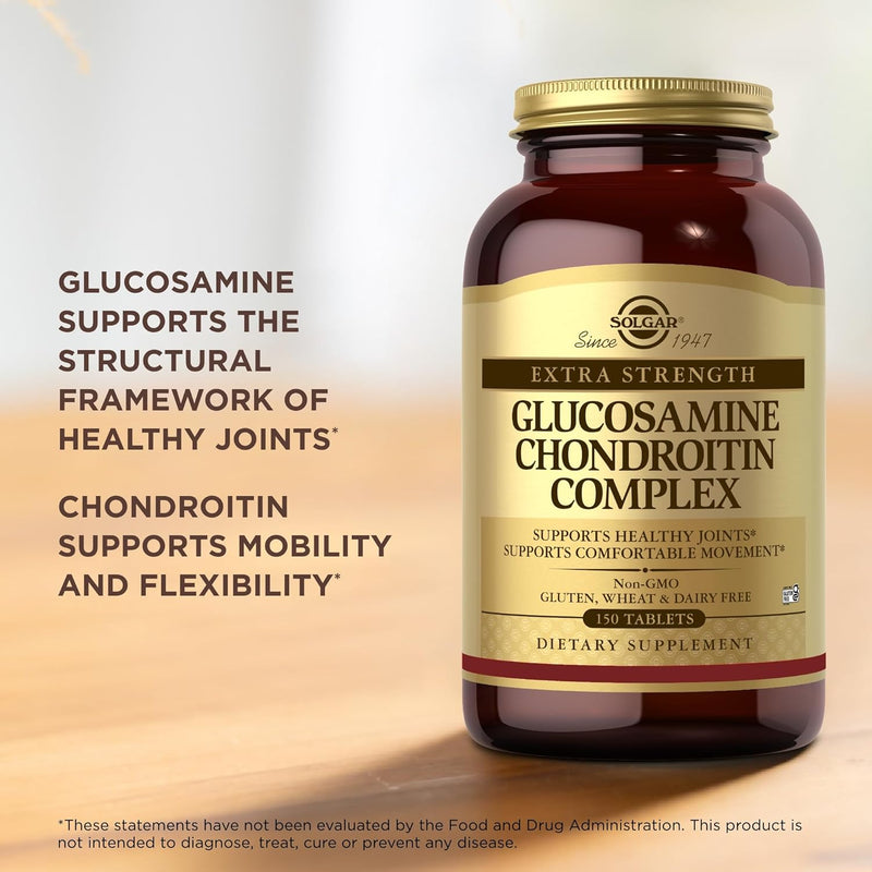 Glucosamine Chondroitin Complex Extra Strength 150 Tablets by Solgar