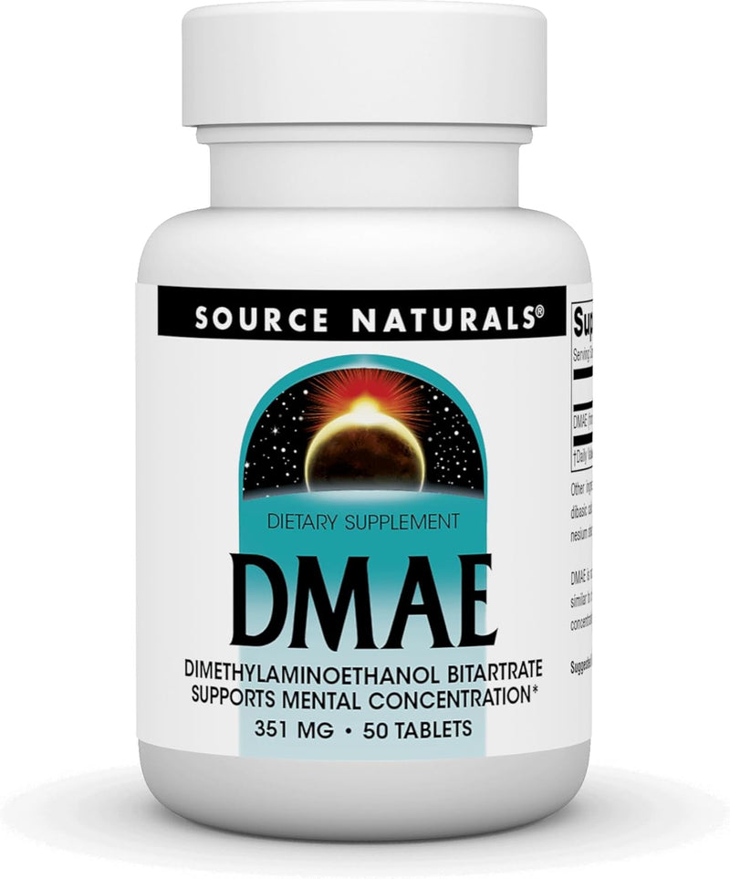 DMAE 50 Tabs by Source Naturals