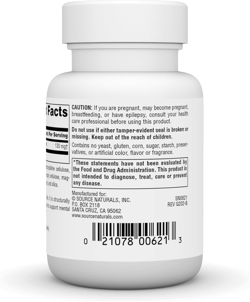 DMAE 50 Tabs by Source Naturals