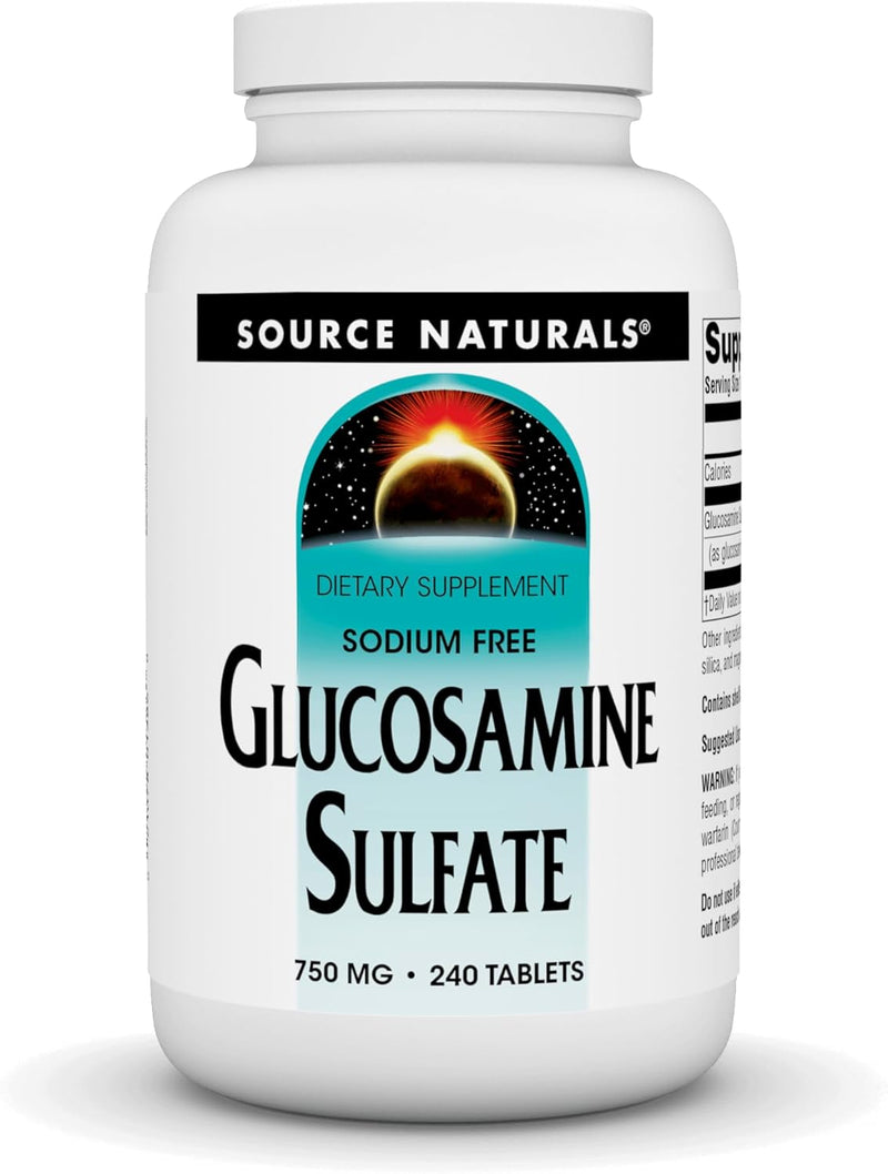 Glucosamine Sulfate 240 Tabs by Source Naturals