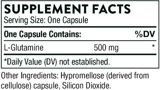 L-Glutamine 90 Capsules, by Thorne