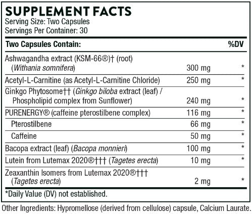 Memoractiv™, 60 Capsules, by Thorne