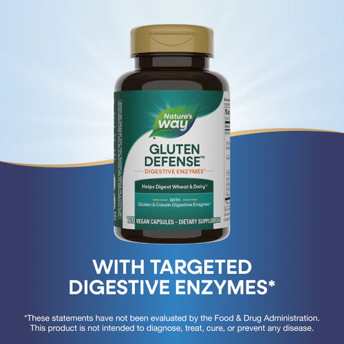 Gluten Defense 120 Veg Capsules by Nature&