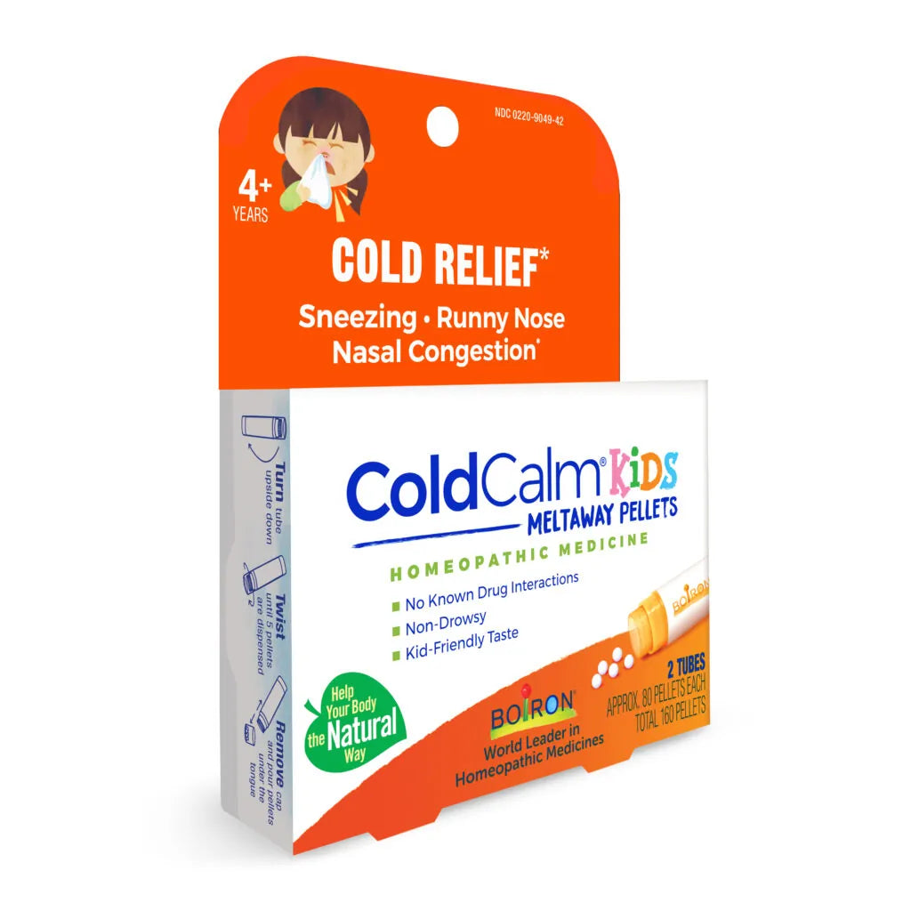 ColdCalm Kids Meltaway Pellets 2 Tubes (160 Pellets) | Better Health