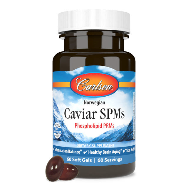 Caviar SPMs 120 Softgels by Carlson Laboratories