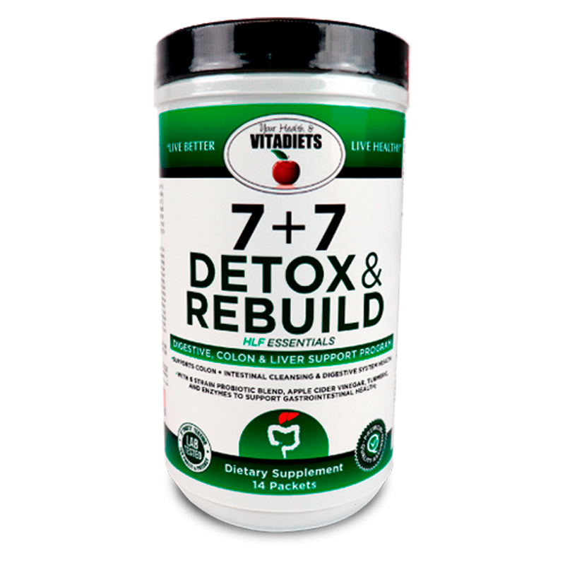 7+7 Detox & Rebuild 14 Packets by Your Health & Vitadiets