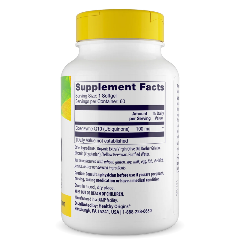CoQ10 100 mg 60 Softgels