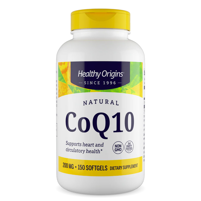 CoQ10 200 mg 150 Softgels