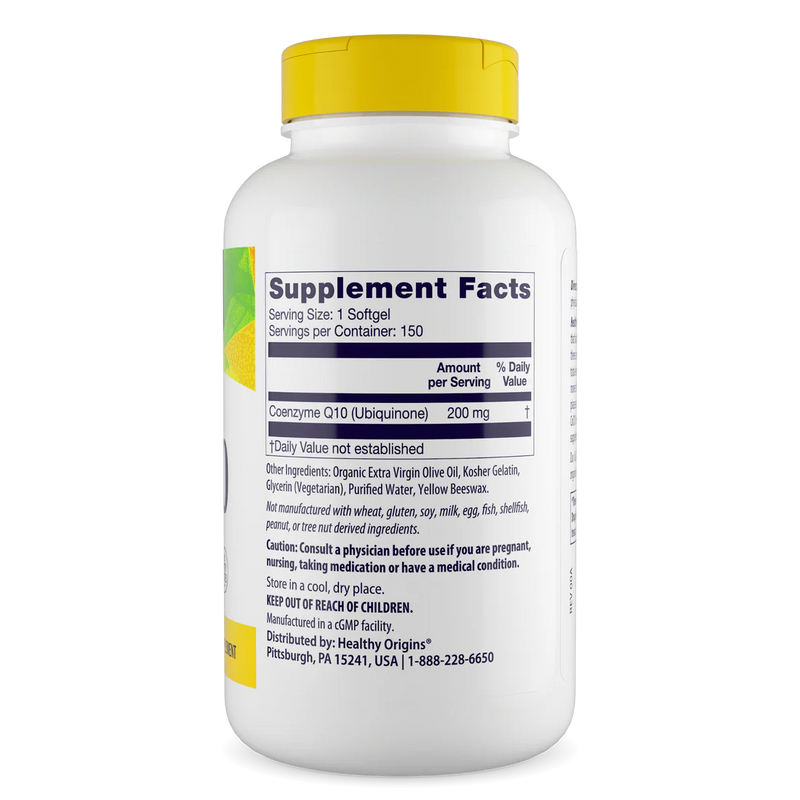 CoQ10 200 mg 150 Softgels