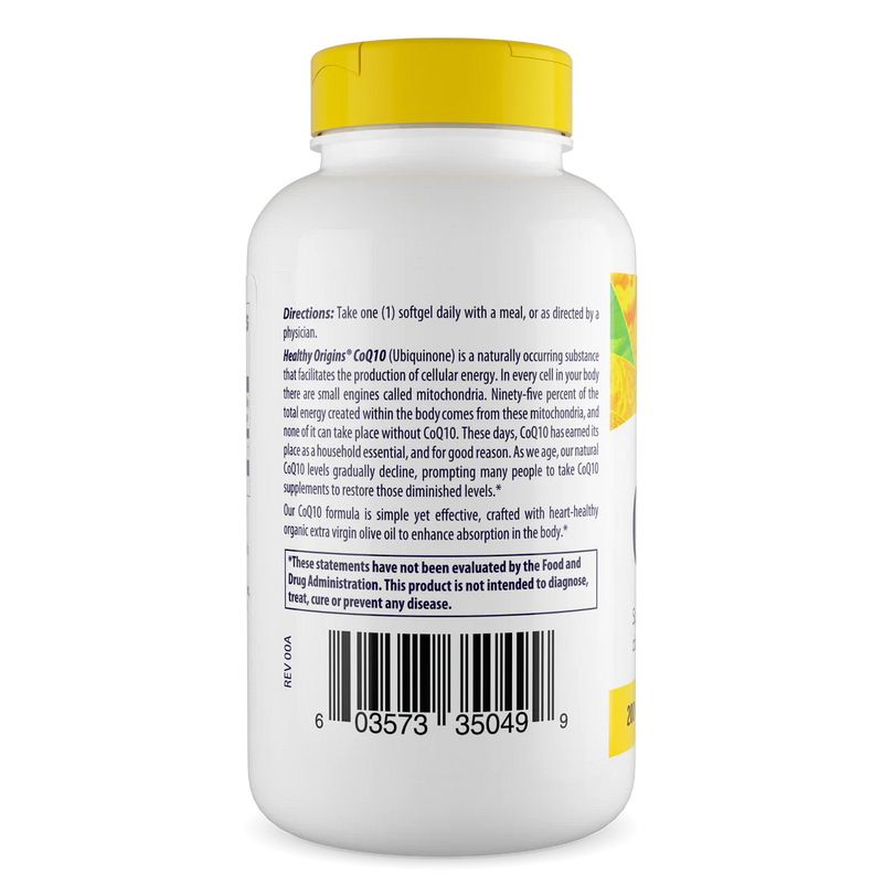 CoQ10 200 mg 150 Softgels