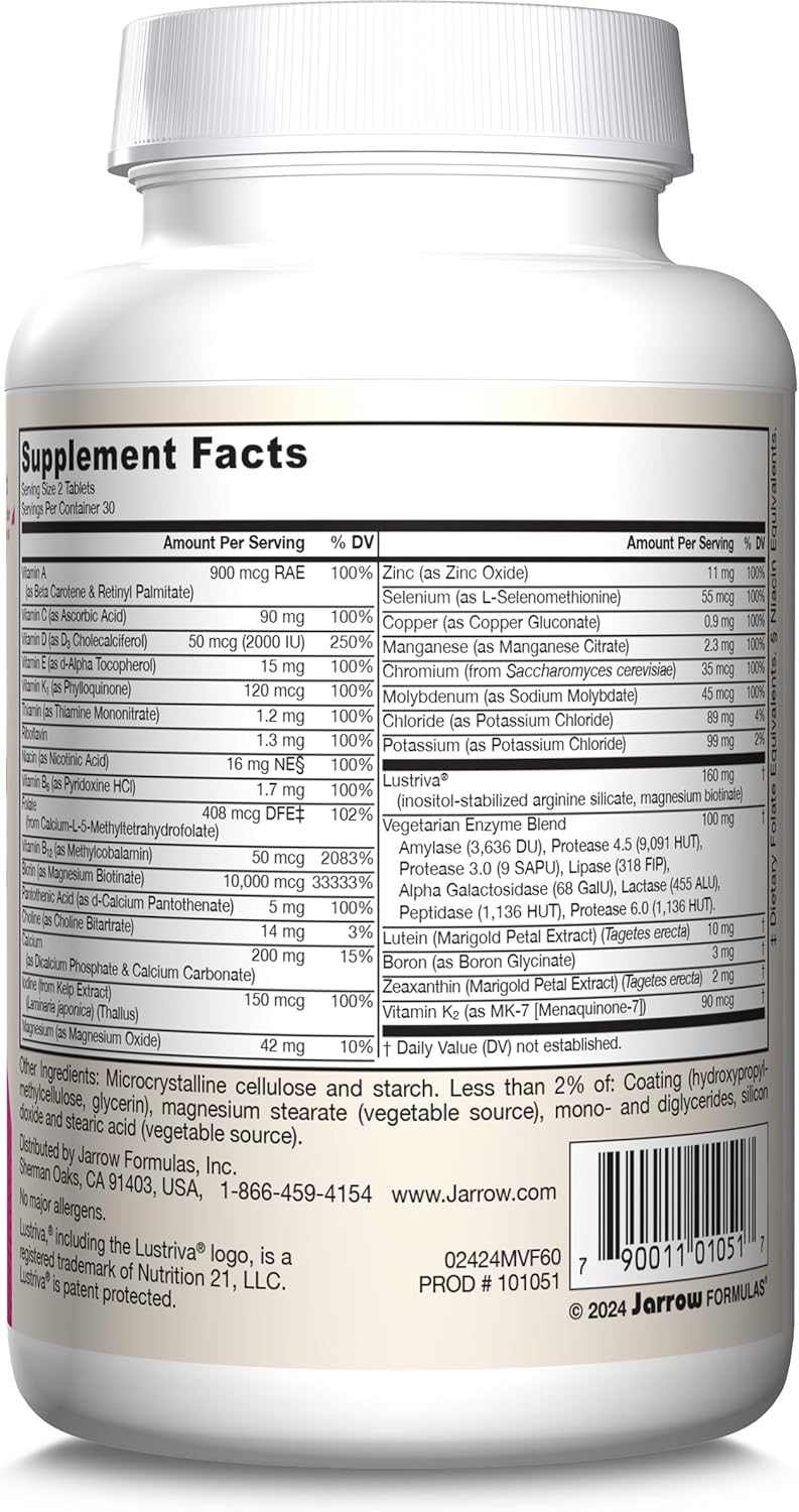 Jarrow Multi Women's Multi+ Multivitamin 60 Tablets by Jarrow Formulas