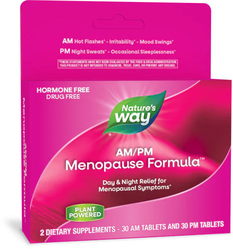 AM/PM Menopause Formula 30 AM Tablets and 30 PM Tablets