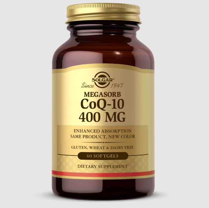 Megasorb CoQ-10 400 mg 60 Softgels