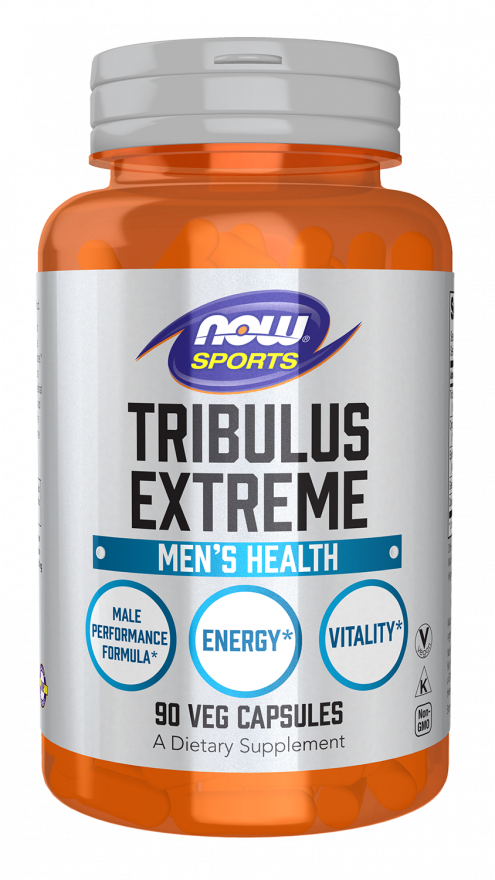 Tribulus Extreme 90 Veg Capsules, NOW Sports