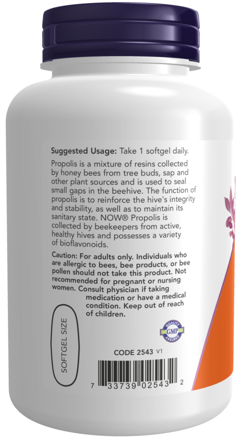 Propolis 2000 90 Softgels, NOW Foods