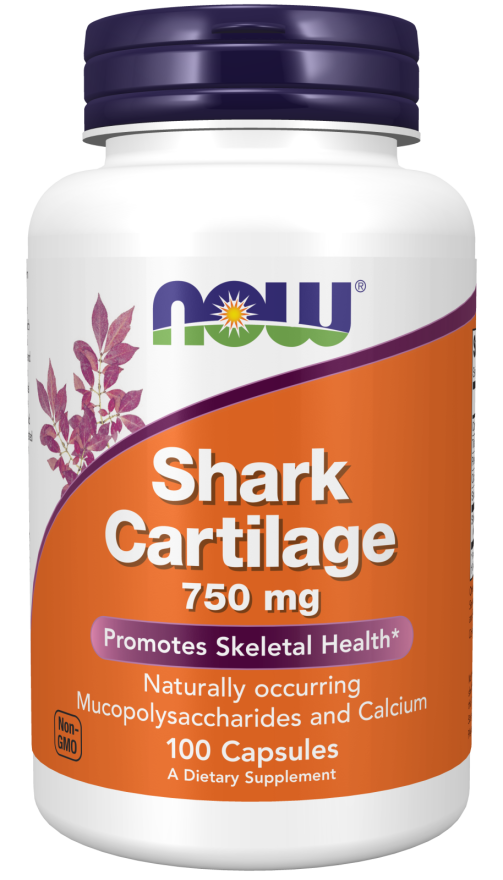 Shark Cartilage 750 mg 100 Capsules by NOW