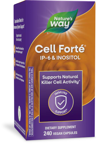 Cell Forte IP-6 & Inositol 240 Veg Capsules by Nature&