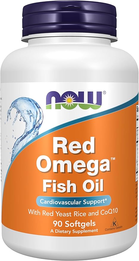 Red Omega™ Fish Oil - 90 Softgels by NOW | Better Health International