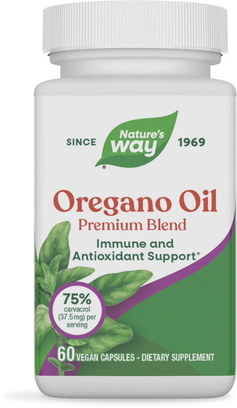 Oregano Oil Standardized 60 Vegetarian Capsules