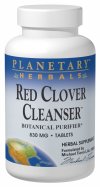 Red Clover Cleanser 780 mg 72 Tablets by Planetary Herbals