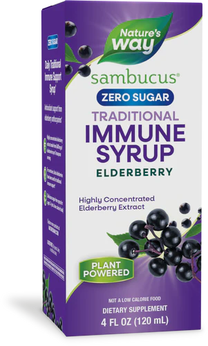 Sugar-Free Sambucus Elderberry Syrup 120 ml (4 fl oz)