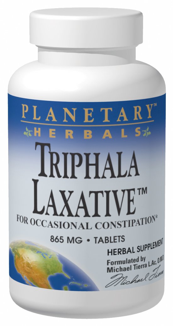 Triolax Triphala Laxative 865 mg 120 Tablets by Planetary Herbals