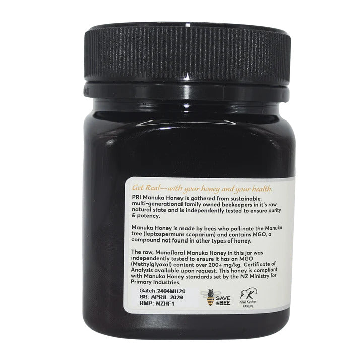 Manuka Honey MGO 200+ 250 g (8 oz)