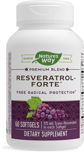 Resveratrol-Forte 175 mg 60 Softgels by Nature&