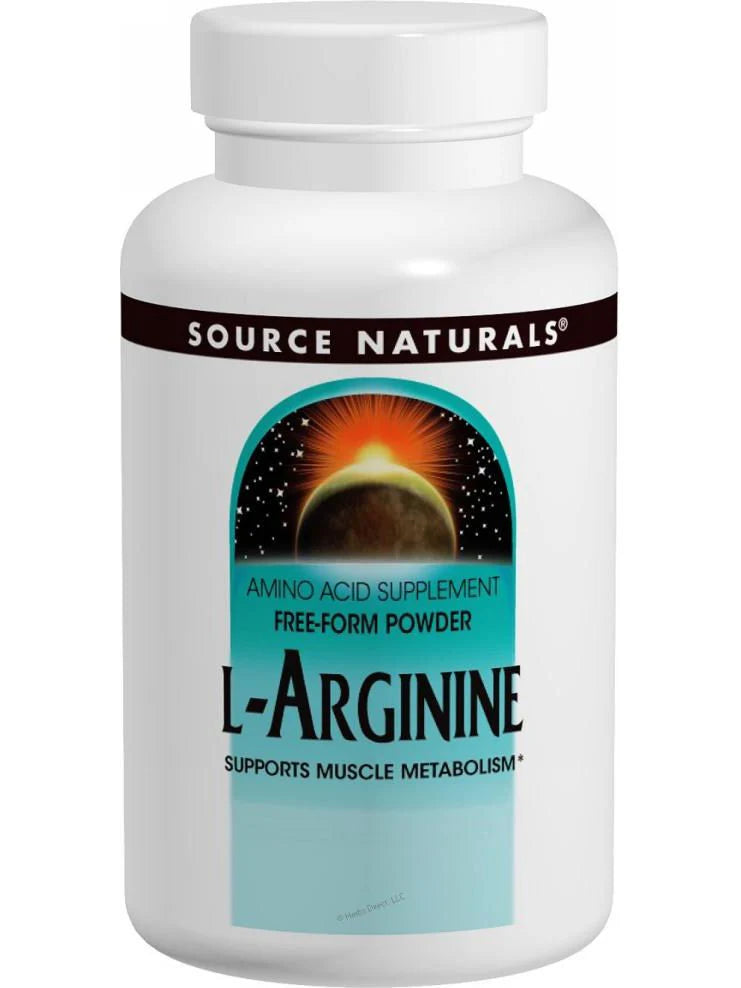 L Arginine, 500mg, 100 tabs by Source Naturals