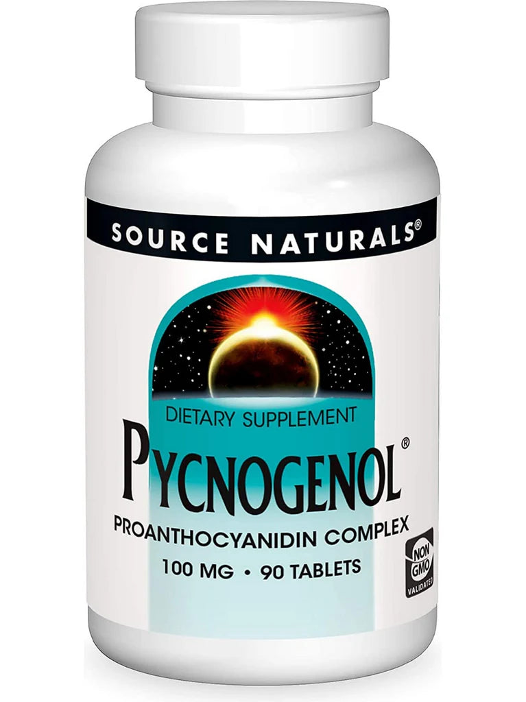 Pycnogenol 100 mg 90 Tablet by Source Naturals