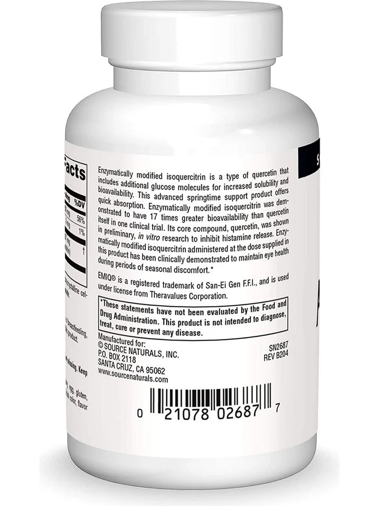AllerStrength -120 Tablets by Source Naturals