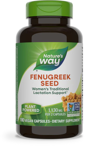 Fenugreek Seed 565 mg 180 Vegetarian Capsules