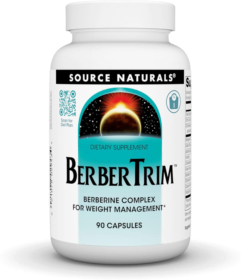 BerberTrim™, 90 Capsules by Source Naturals – Support Weight Management