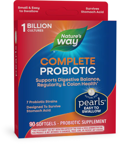 Probiotic Pearls Complete 90 Once Daily Softgels