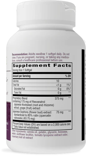 Resveratrol-Forte 175 mg 60 Softgels by Nature&